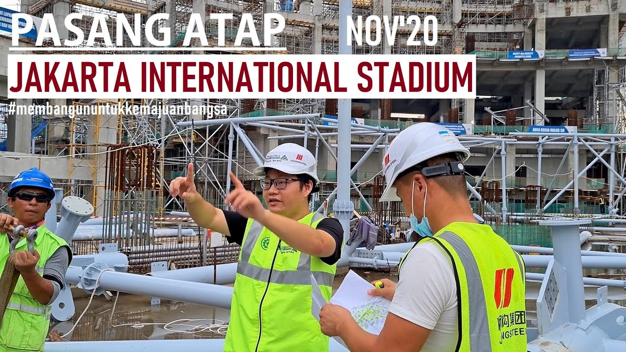 Walking Around ⁴ᴷ⁶⁰ Construction Project of Jakarta International Stadium (JIS) Sunter North Jakarta