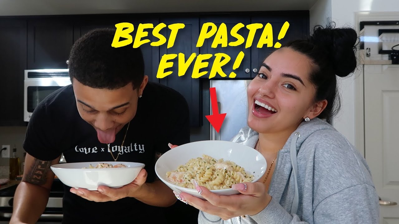 HOW TO MAKE THE BEST PASTA EVER! (BETTER THAN OLIVE GARDEN!) | KB & KARLA