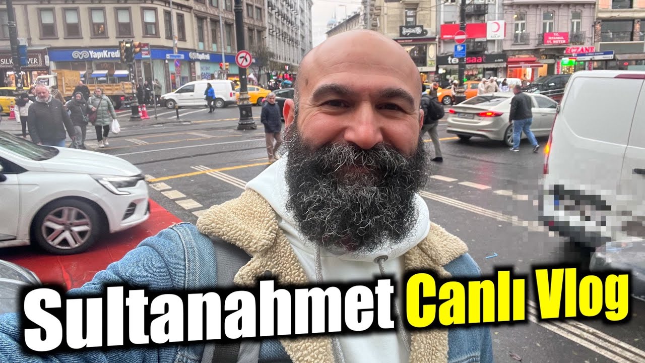 Hava Buz Sultanahmet Canlı Vlog IRL [Canlı🔴Esnaf]