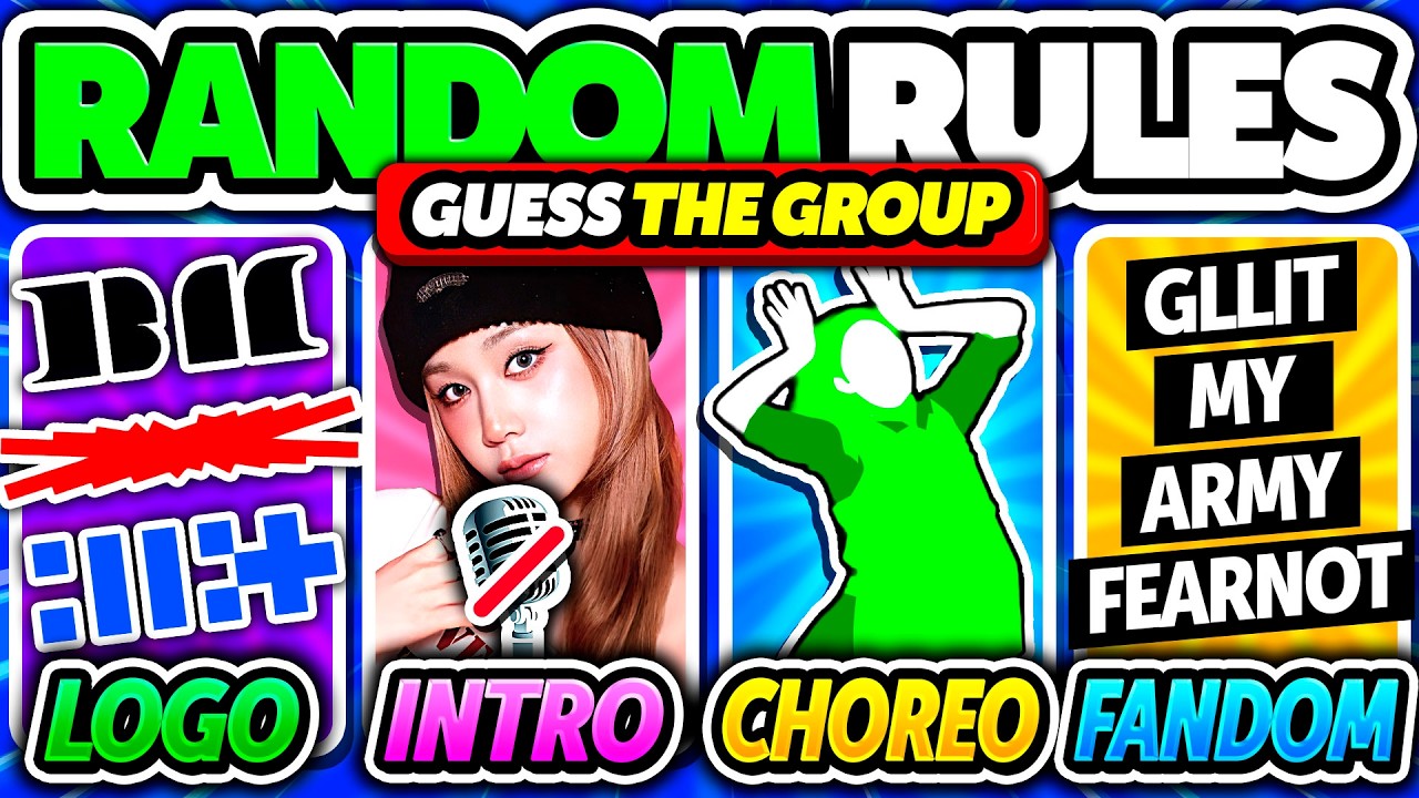 GUESS THE KPOP GROUP BY A RANDOM RULE 🎲 | KPOP QUIZ 2026