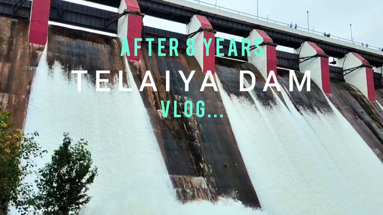 TELAIYA DAM GATE OPEN AFTER 8 YEARS☠️ #vlog #viralvideo 