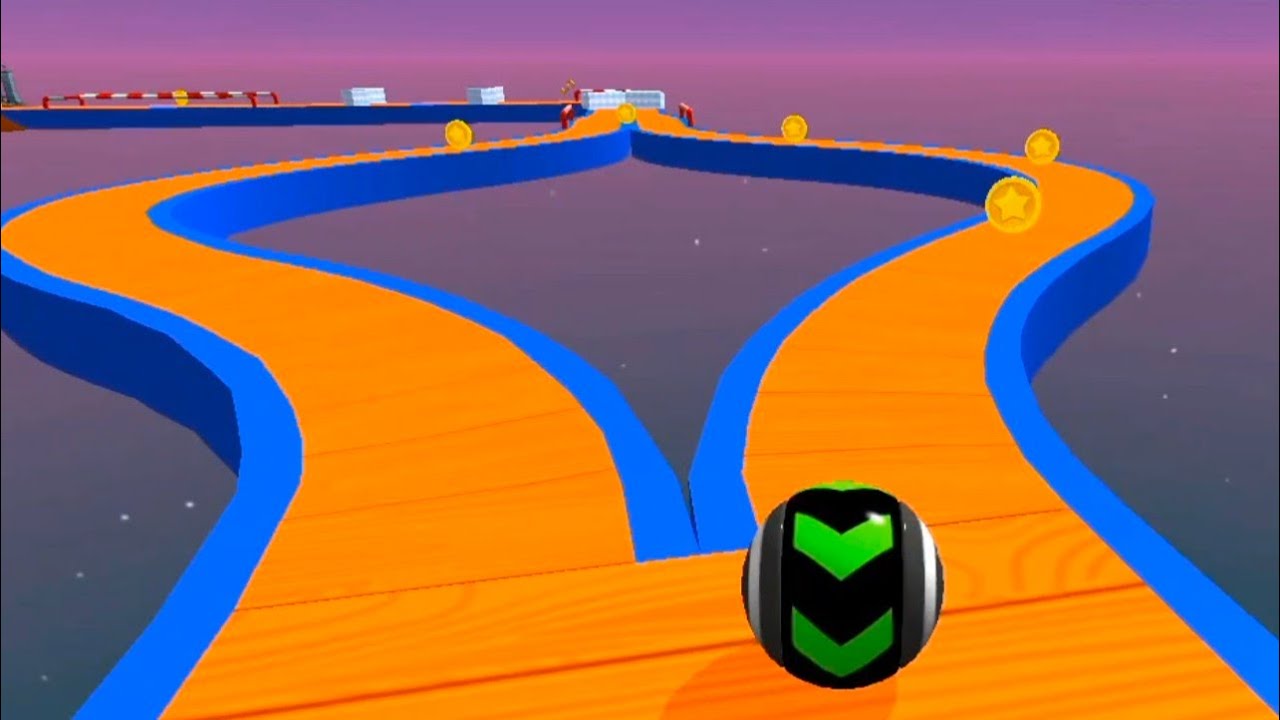 Going Balls SpeedRun Gameplay Level 518 Sky Rolling Balls 