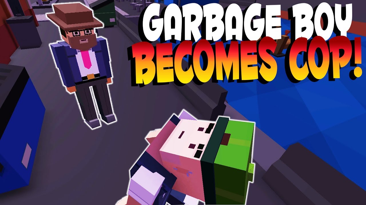 GARBAGE BOY BECOMES PRO COP! - Let's Play Broke Protocol Multiplayer Gameplay