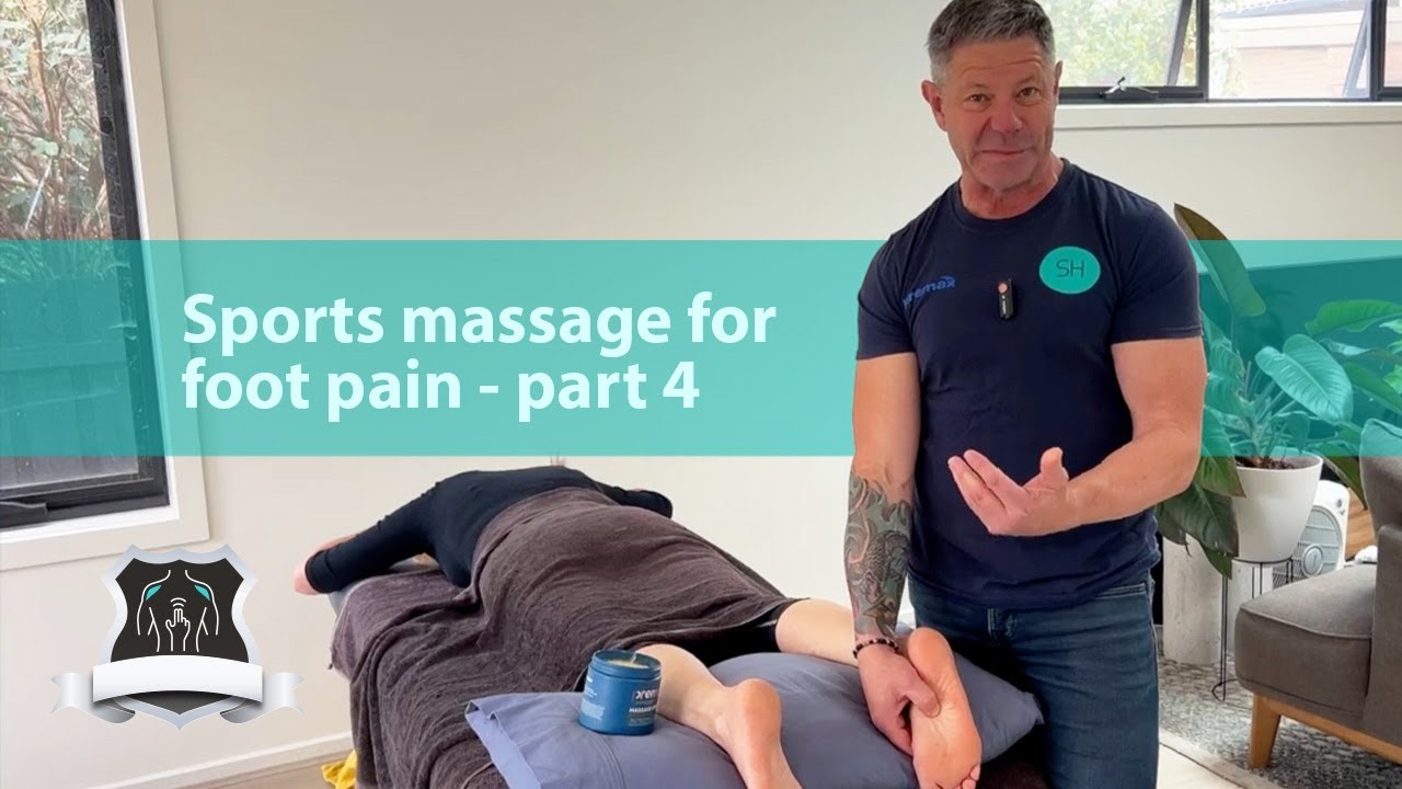 Flexor digitorum brevis | Sports massage for foot pain, part 4