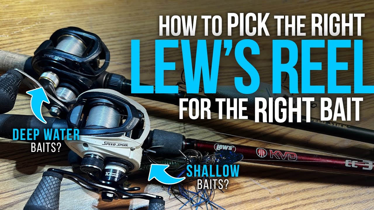 Как выбрать ПРАВИЛЬНЫЙ приманочный катетер Lew's Baitcaster именно для вас! (Простой разбор!)