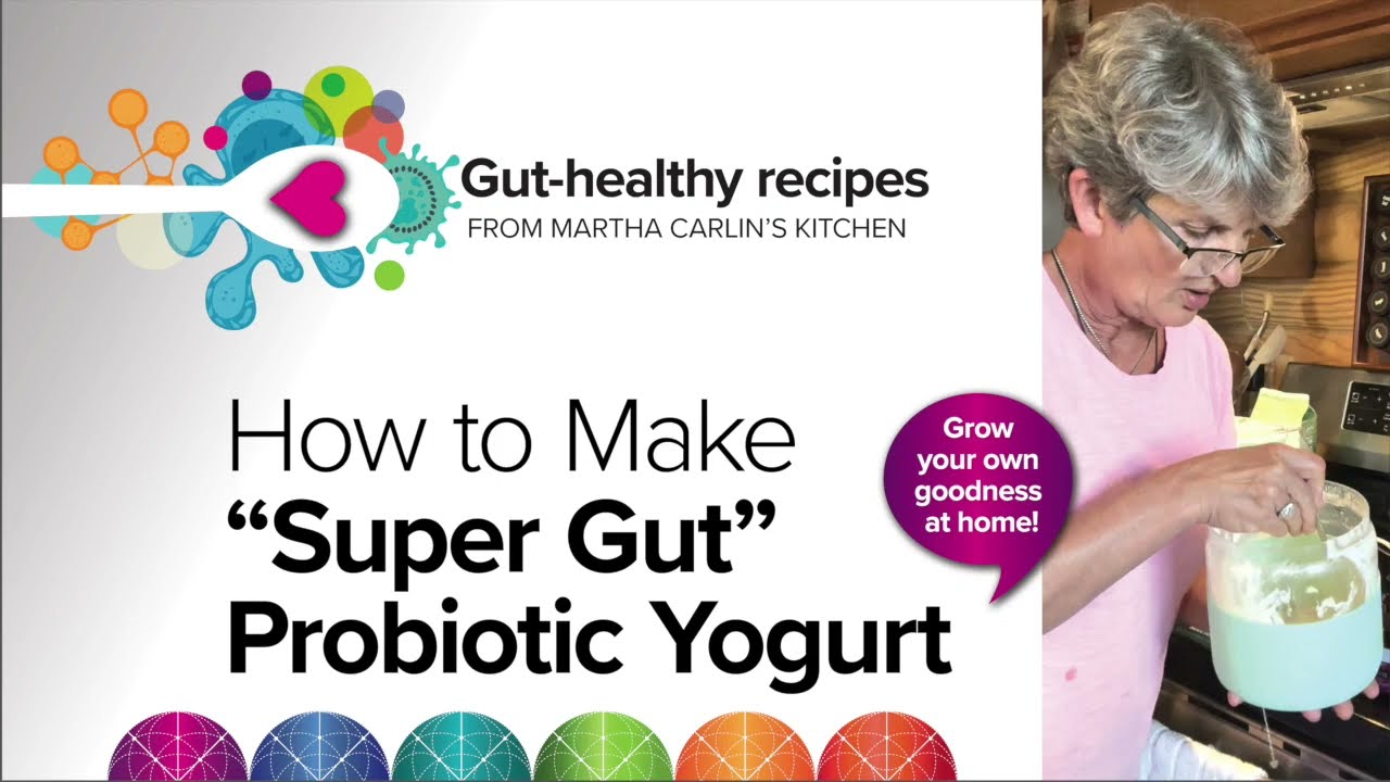 Martha Carlin is making &ldquo;Super Gut&rdquo; yogurt with Sugar Shift Starter Culture. Happy gut. Happy Life!