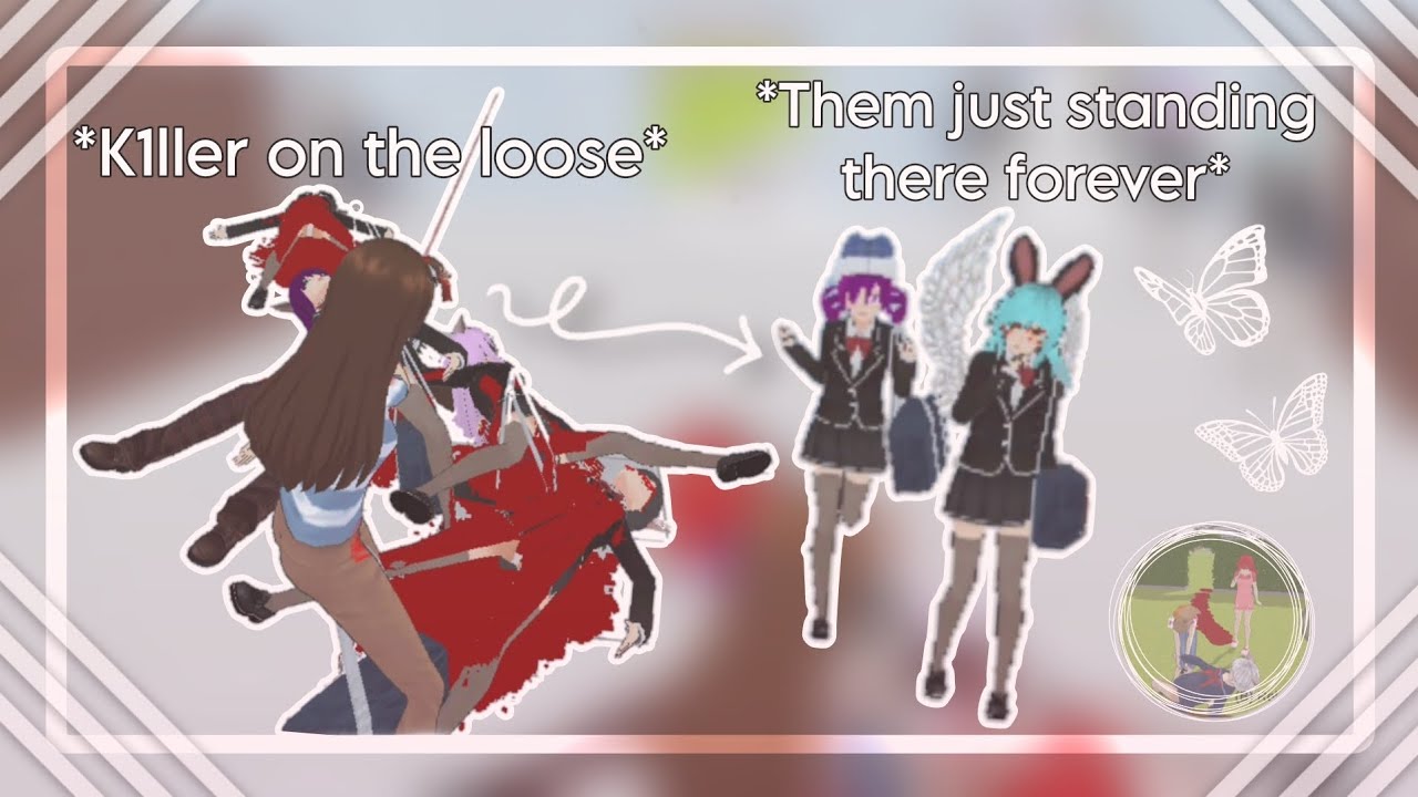 🎀🥔 HSS NPCs having the survival instincts of a potato | High School Simulator 2018 𓍢ִ໋🌷͙֒: