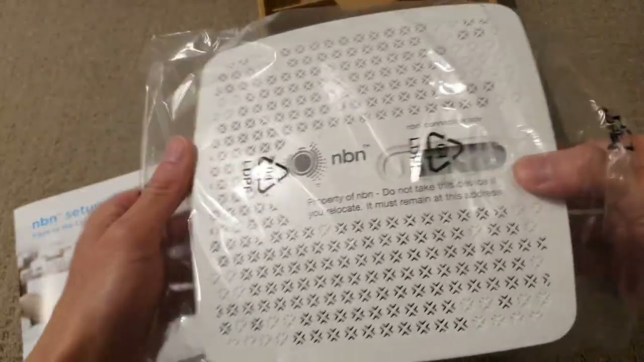 nbn&trade; Fibre to the Curb explained (FTTC) box unboxing