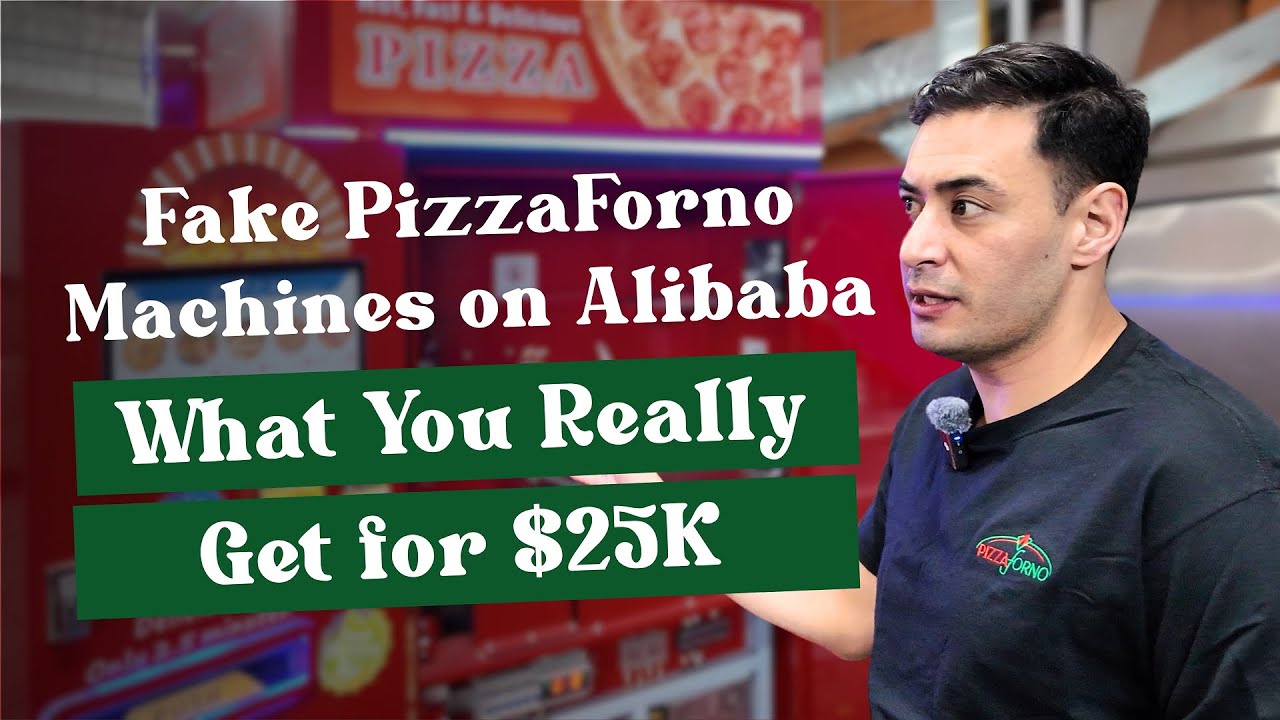 PizzaForno vs. Alibaba Pizza Vending Machines | The Truth Behind Fake Listings