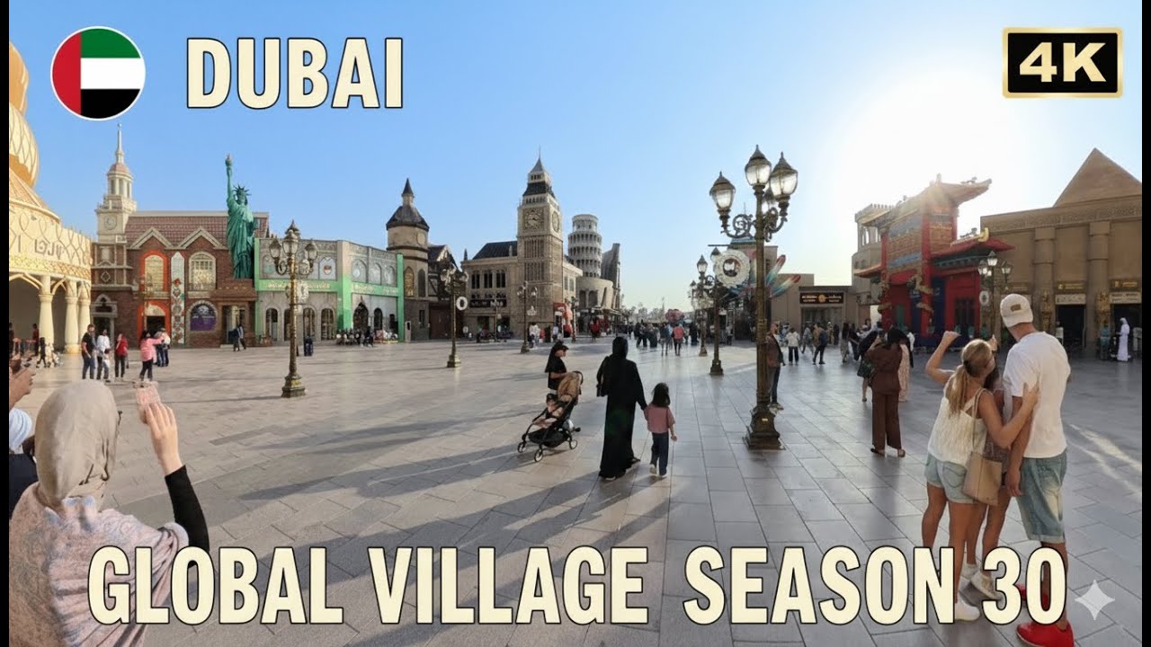 🇦🇪 Dubai [4K] | Global Village Season 30 Part-1 | #dubai #globalvillage #travel 