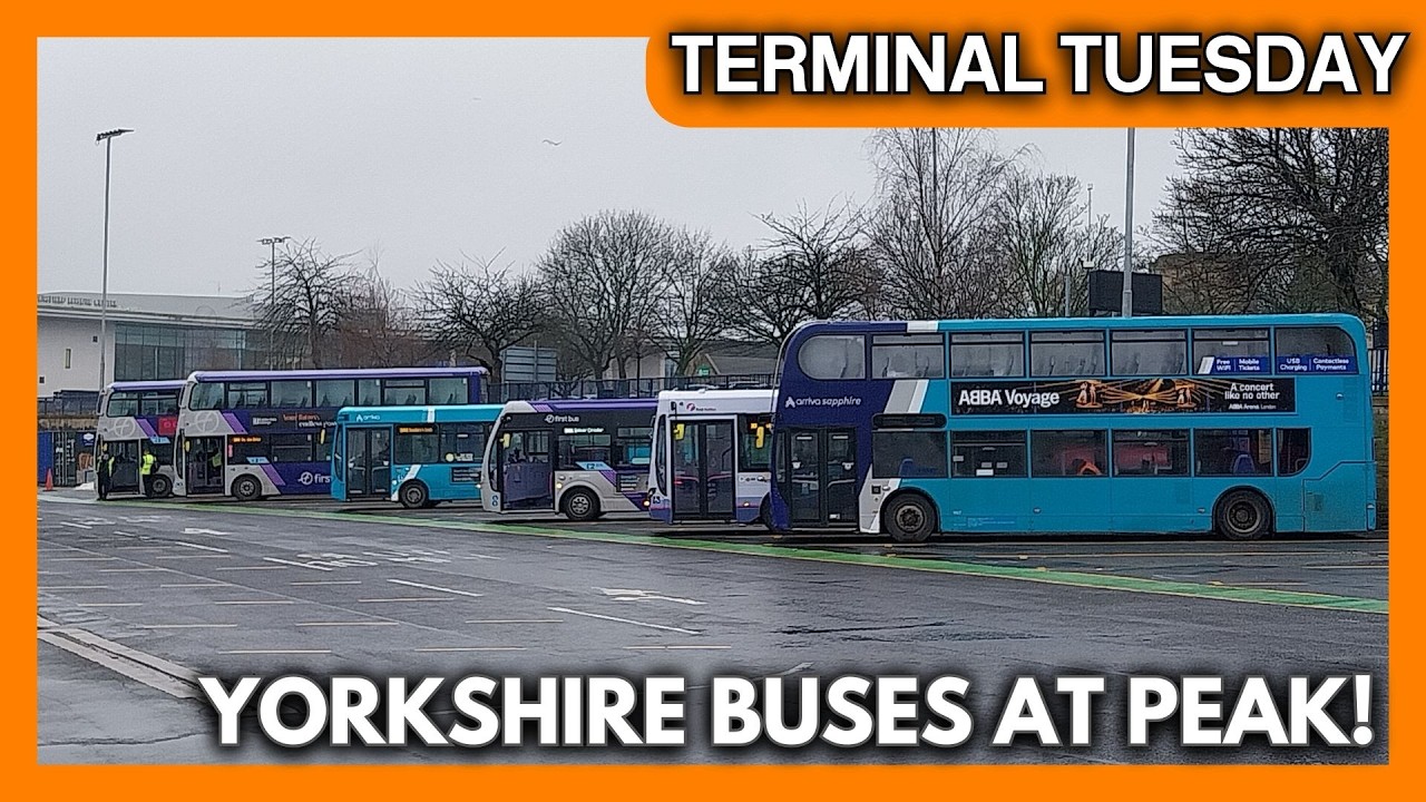 Терминал вторника | Дождливый день на автовокзале Хаддерсфилда