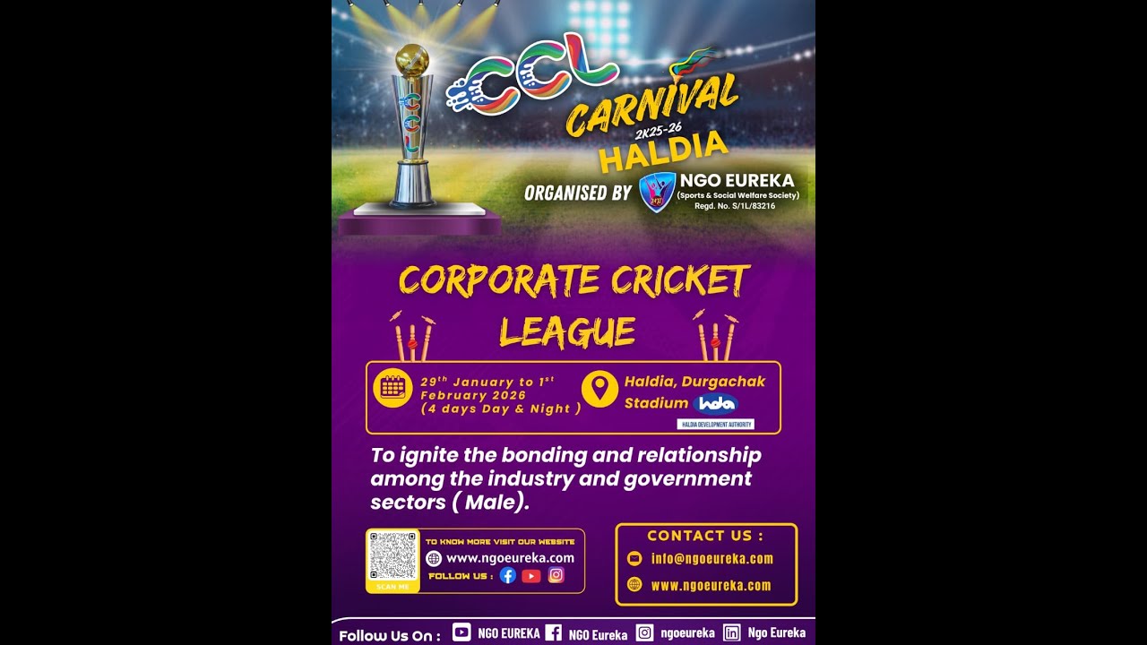 DAY 3 || Corporate Cricket League 2026 l Org By NGO Eureka |
