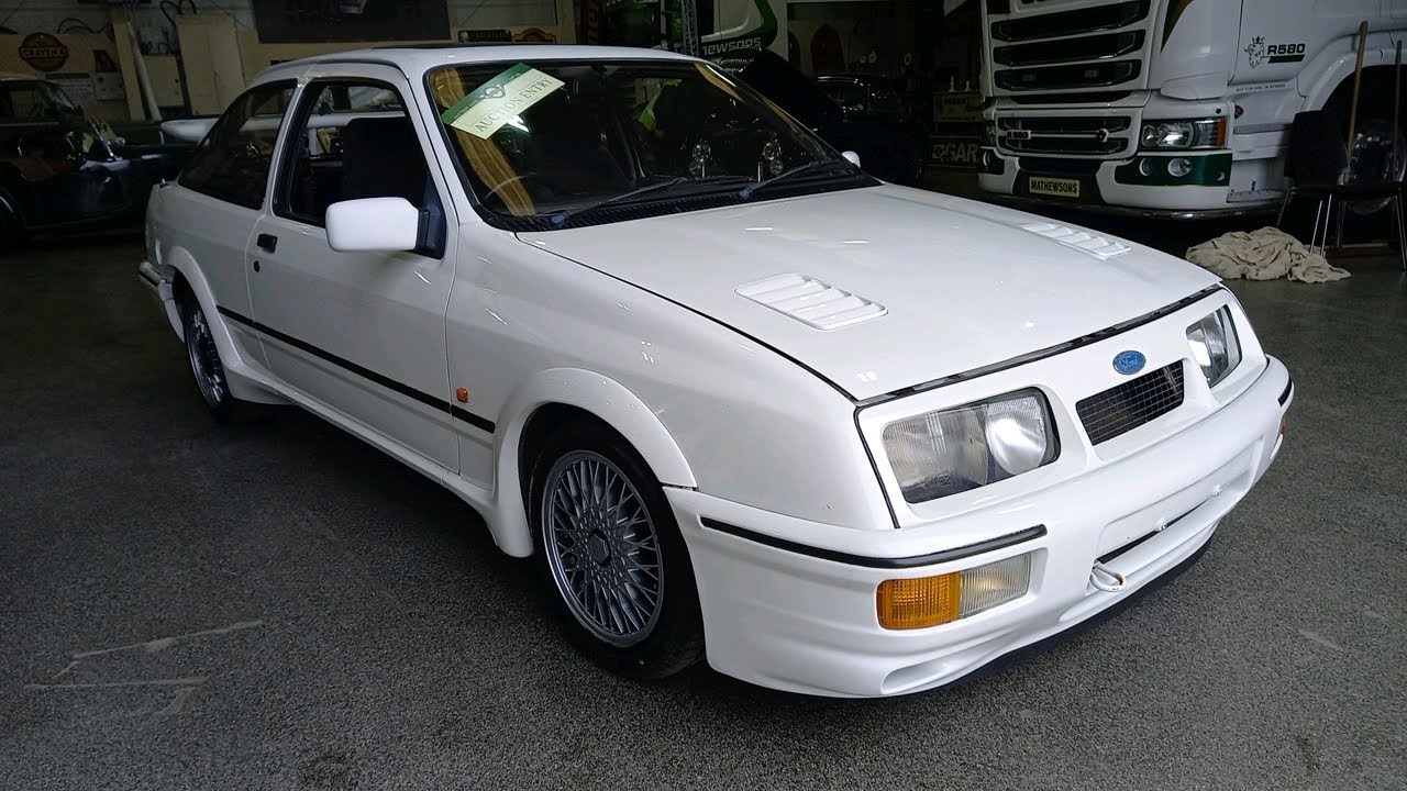 1986 FORD SIERRA RS COSWORTH | MATHEWSONS CLASSIC CARS | AUCTION: 16, 17 & 18 APRIL 2025