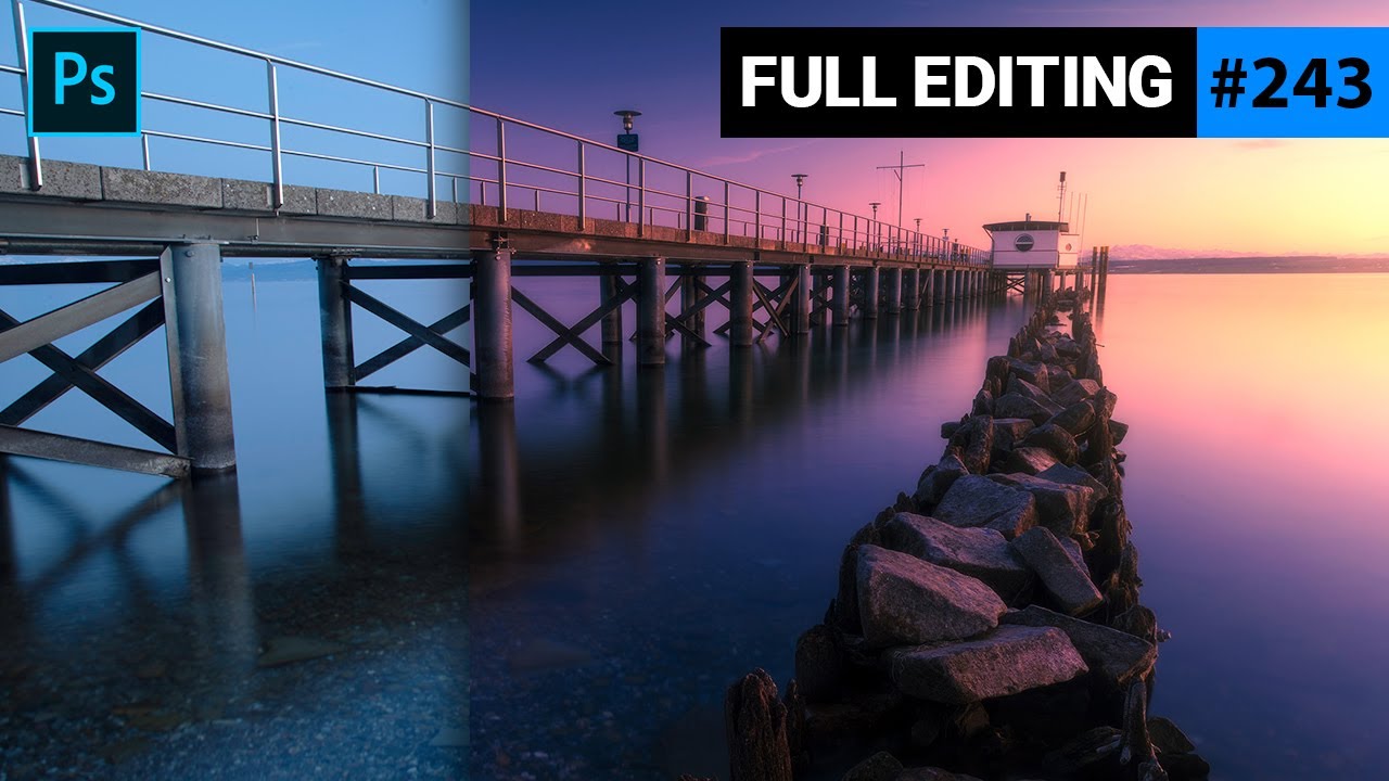 Adding Sunset Colours with Adobe Photoshop | QE #243