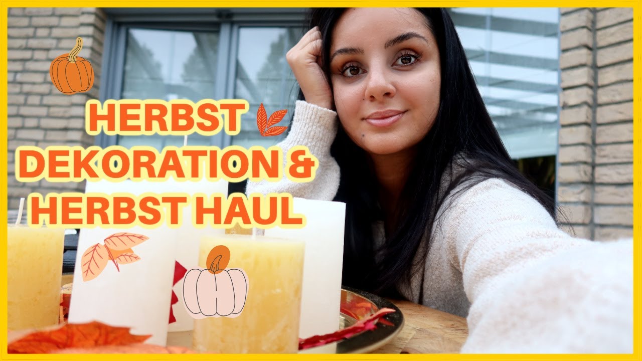 🍁-OUFITS  und 🍁-DEKORATION I #vlog I TamTam Beauty