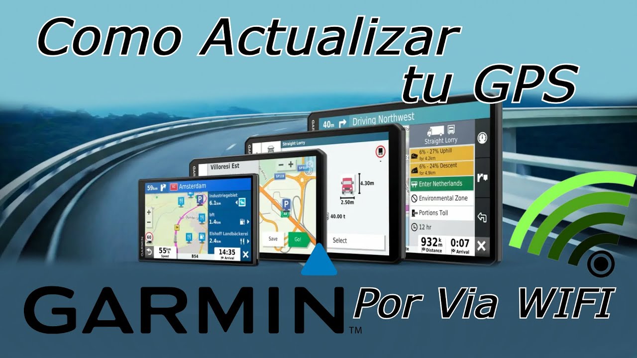Como Actualizar Tu GPS GARMIN   por via WIFI !
