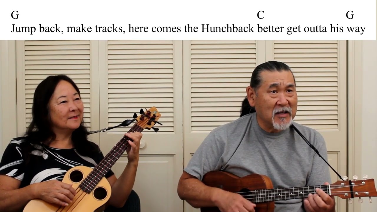(It's A) Monsters Holiday - Buck Owens - Ukulele Play Along - Lyrics And Chords On Screen