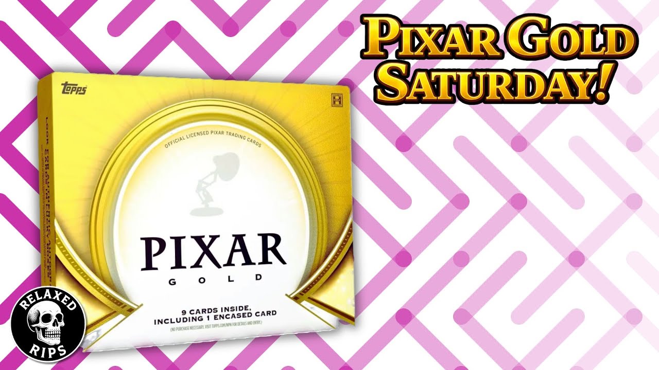 FIRST TIME OPENING Topps Pixar Gold! // 2 Box Saturday w/ special guest!!