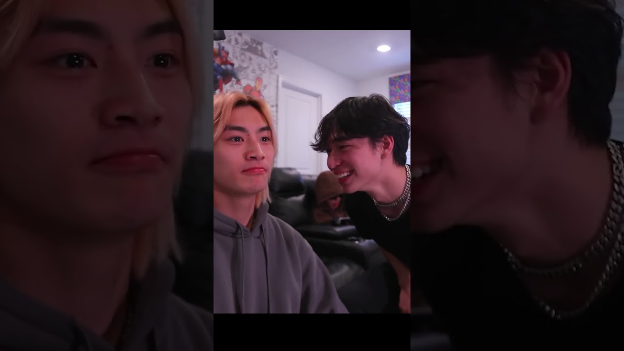 he is blushing 🤭💋[Oliver & Ryan]  #oliryan #northstarboys #nsb #olivermoy #azngami #ryannguyen