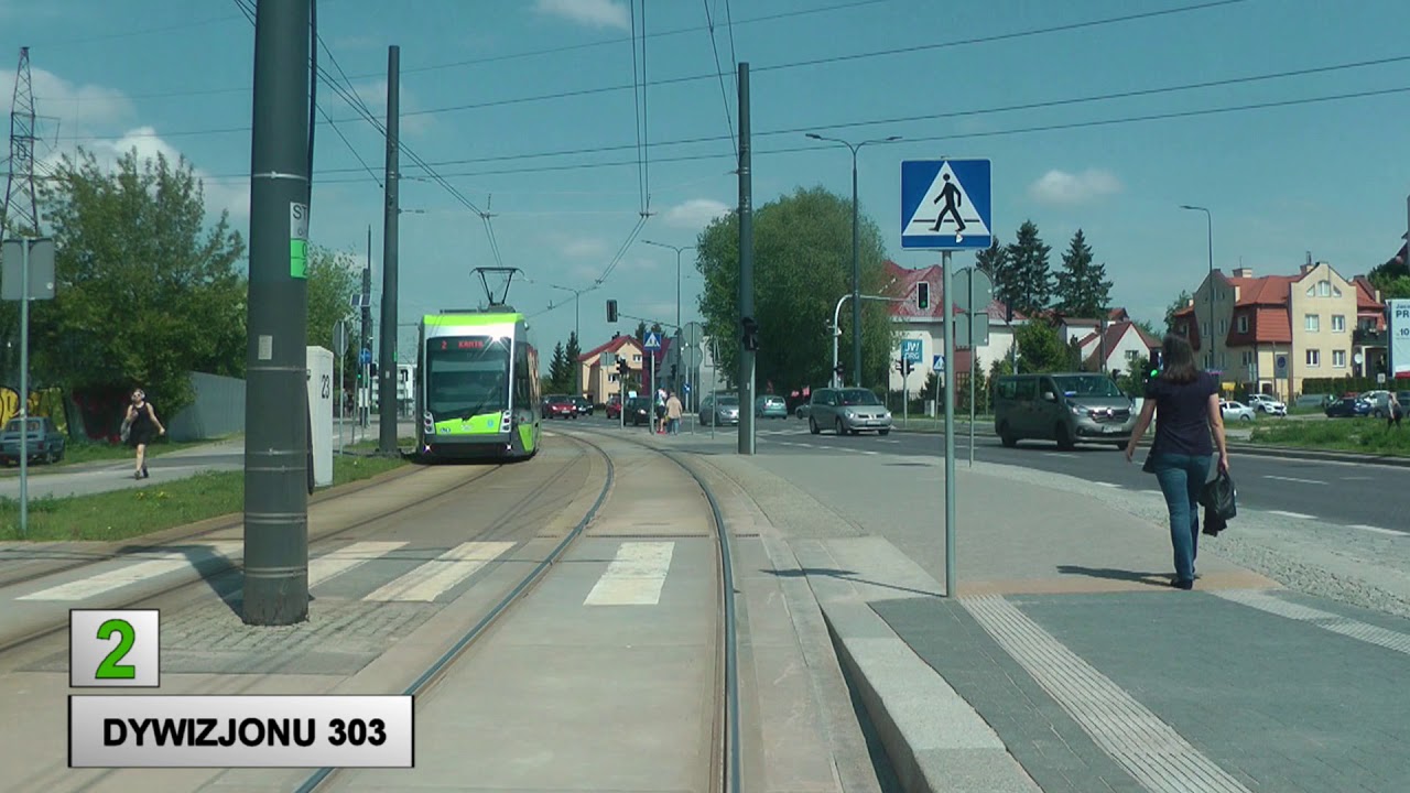 Tramwaje Olsztyn 2019 linia 2