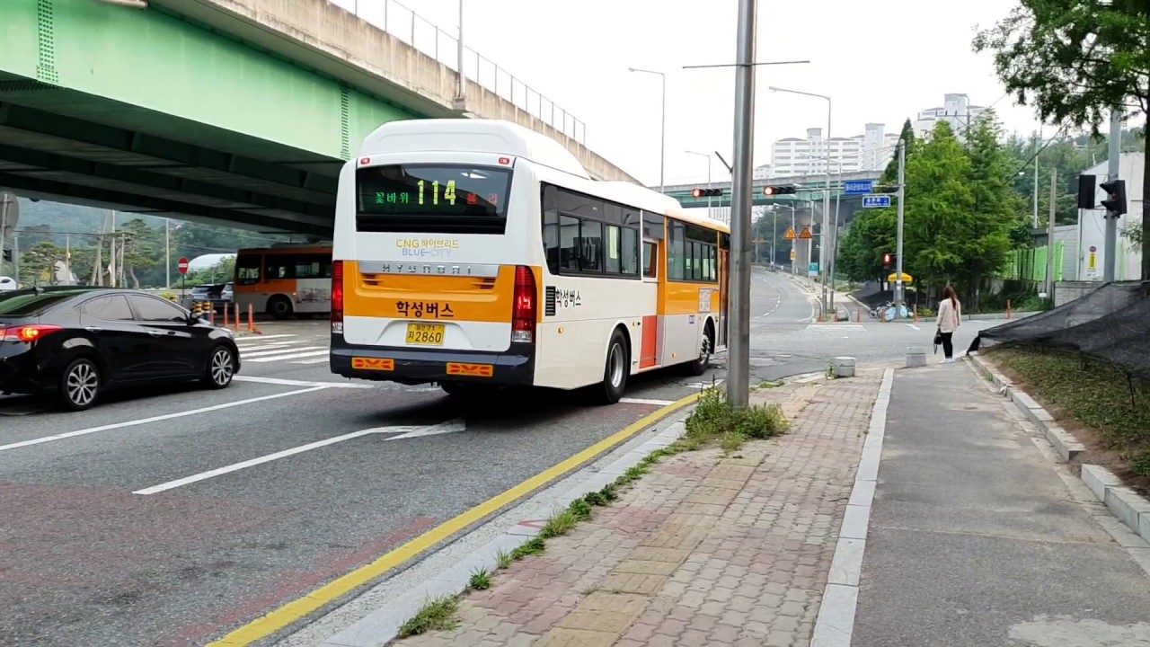 [울산]  학성버스114번 18년형현대블루시티cng 하이브리드 [일반형][신차]  [1080p]