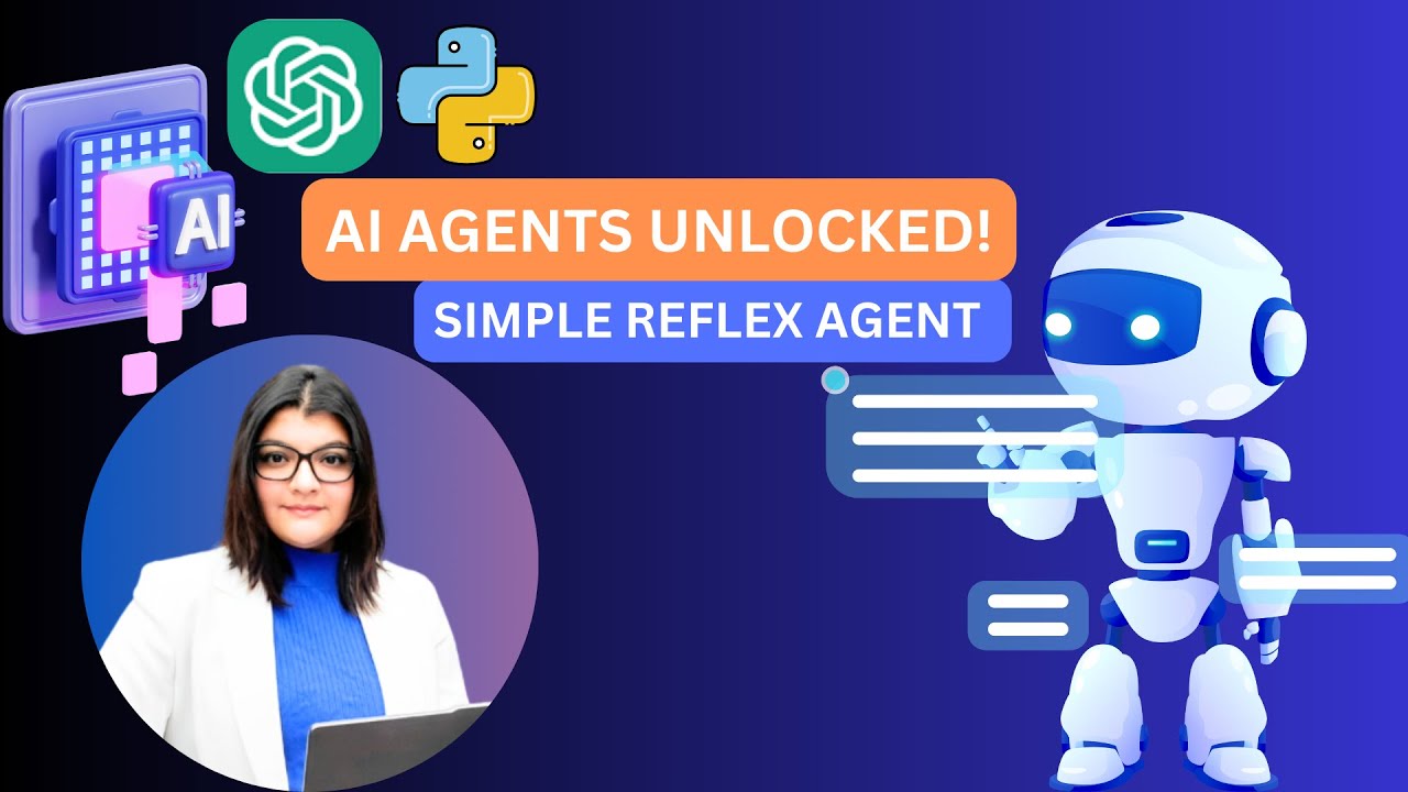 Building AI Agents with Python: Discover the Simple Reflex Agent! #ai #chatgpt #machinelearning