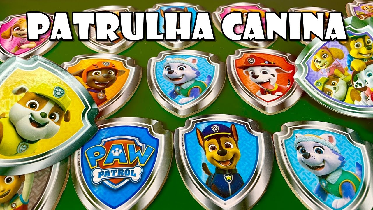 Jogo De Memória Dos Personagens Patrulha Canina Tia Flá X Produção