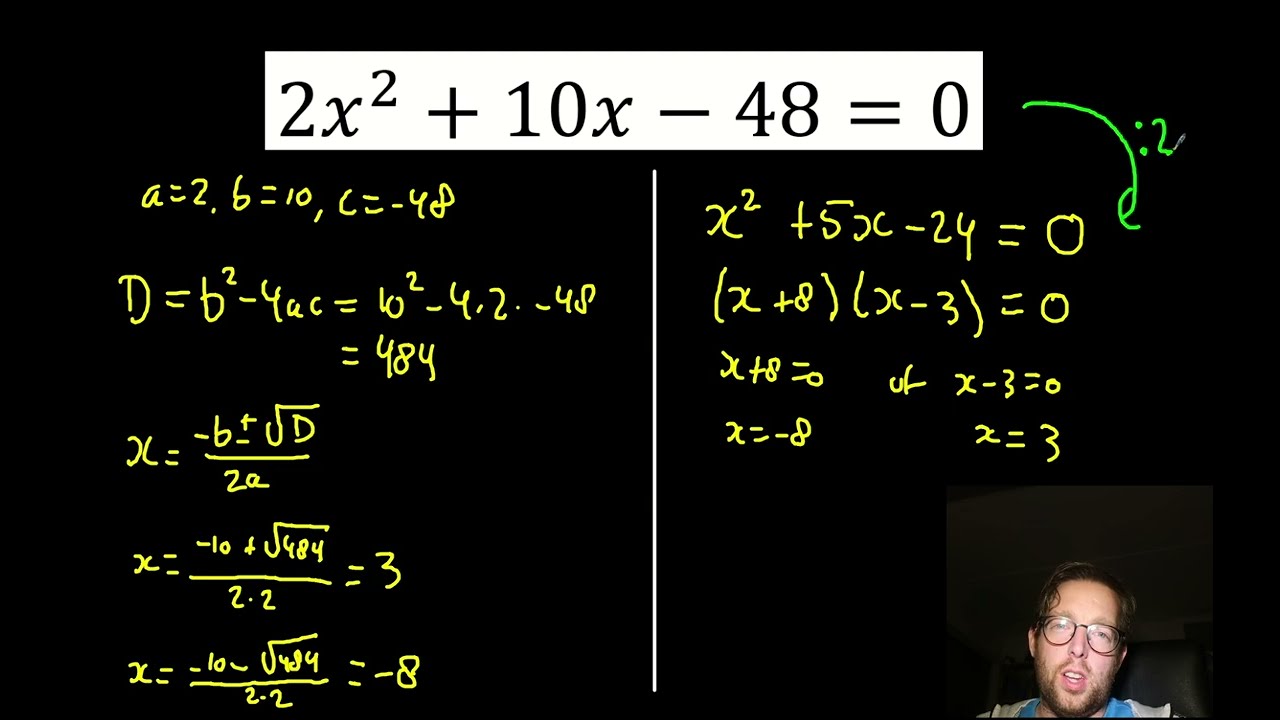 abc-formule of ontbinden in factoren