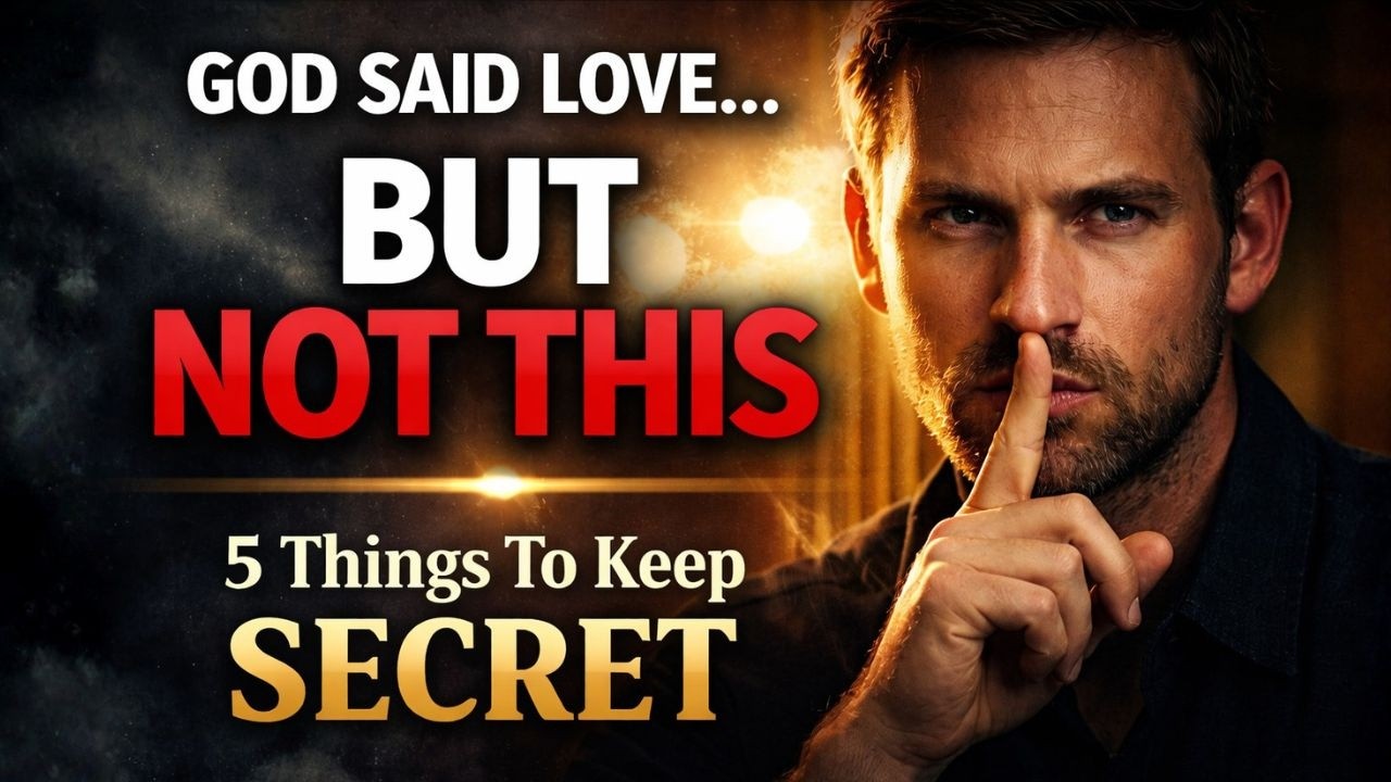 God Said Love But NEVER Share These 5 Things | Most Christians Ignore This