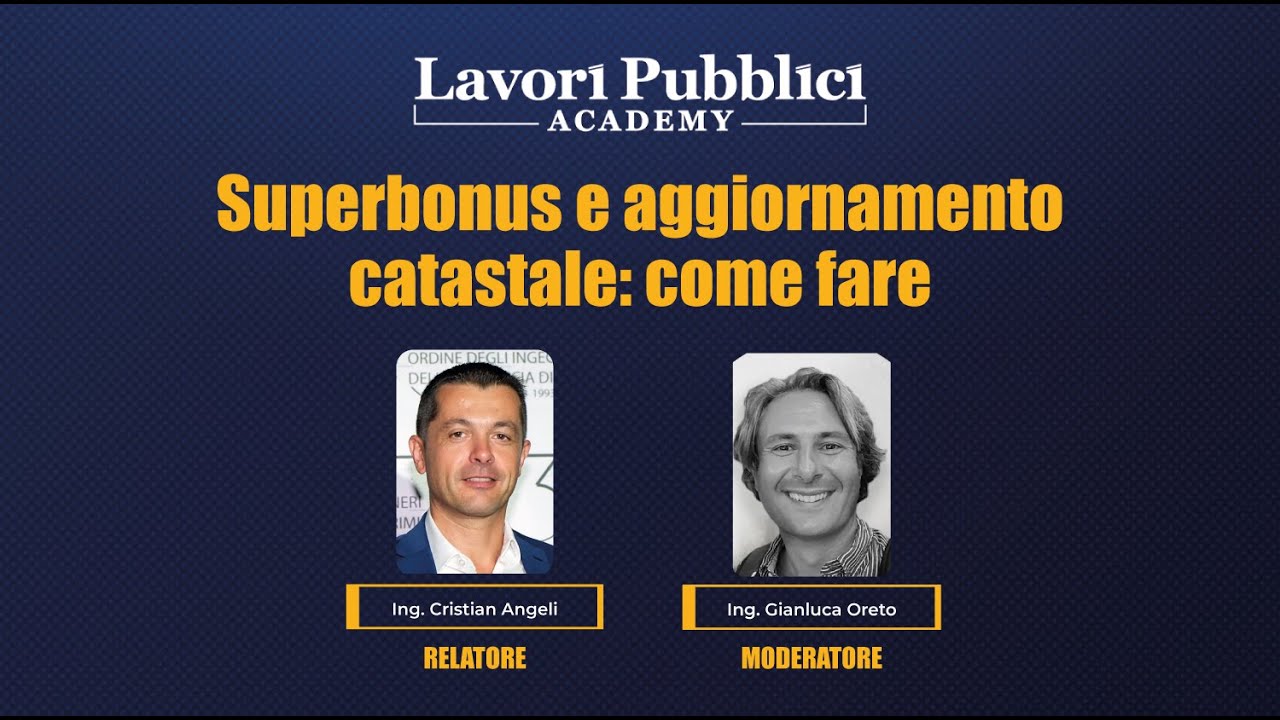 Superbonus e aggiornamento catastale: come fare