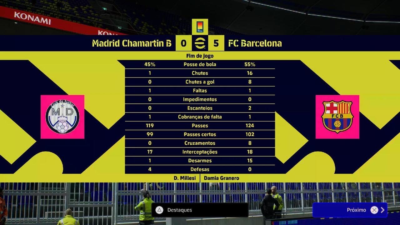 eFootball_ Destaques Da Partida ⚽