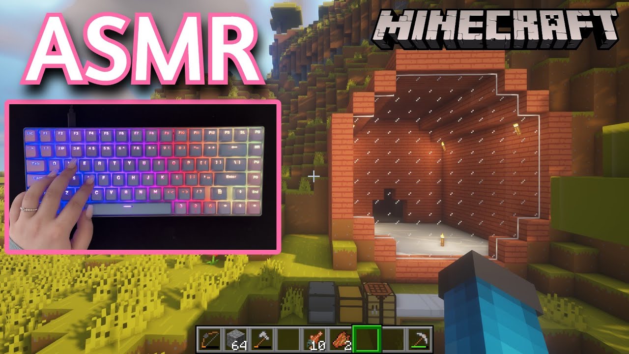 ASMR Gaming | MINECRAFT SURVIVAL EP 3 | Whispering + Handcam 😴