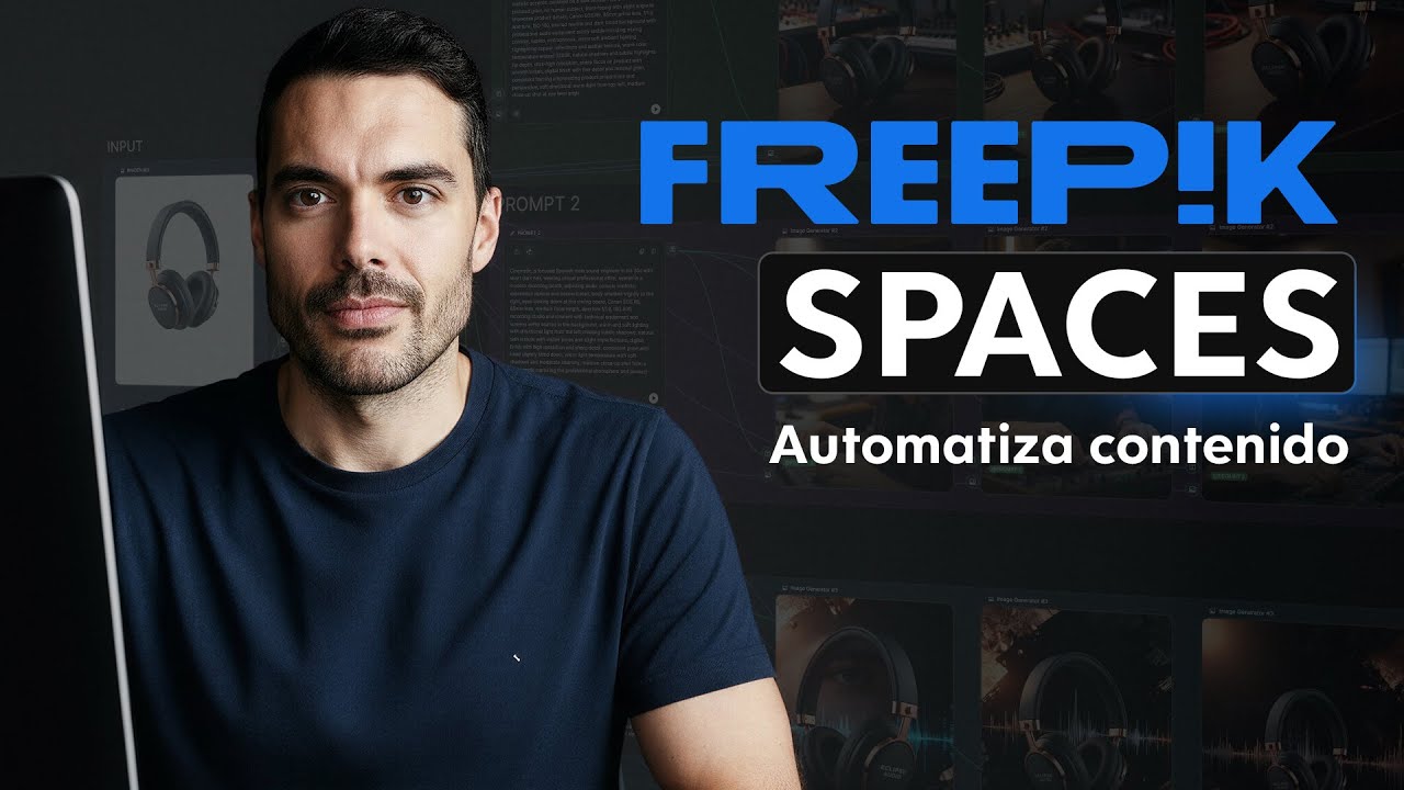 Cómo automatizar imágenes con @Freepik Spaces | Tutorial por @jossslopez