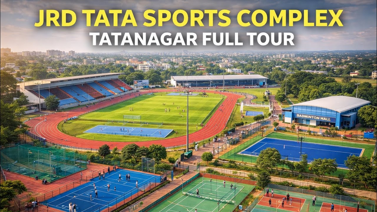 JRD Tata Sports Complex Tatanagar Full Tour | Games, Courts & Joining Process⛹️ #youtubeshorts #jrd 