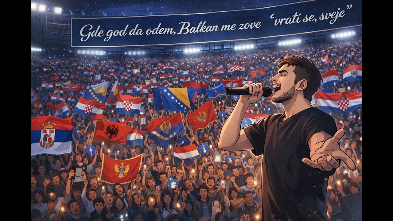 Gde god da odem, Balkan me zove vrati se, svoje - (Klub Mix)