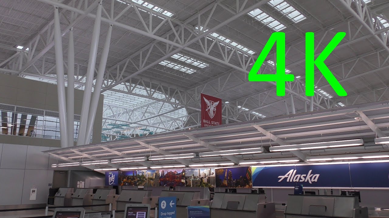 A 4K Tour of Indianapolis International Airport (IND)
