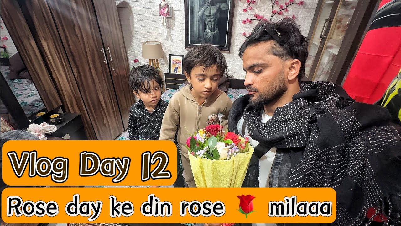 Rose day ke din rose milaaa💕