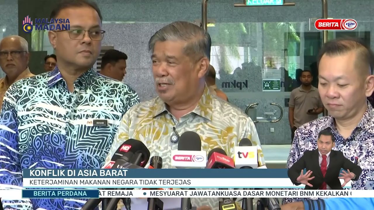 5 MAC 2026 - BERITA PERDANA - KONFLIK DI ASIA BARAT, KETERJAMINAN MAKANAN NEGARA TIDAK TERJEJAS