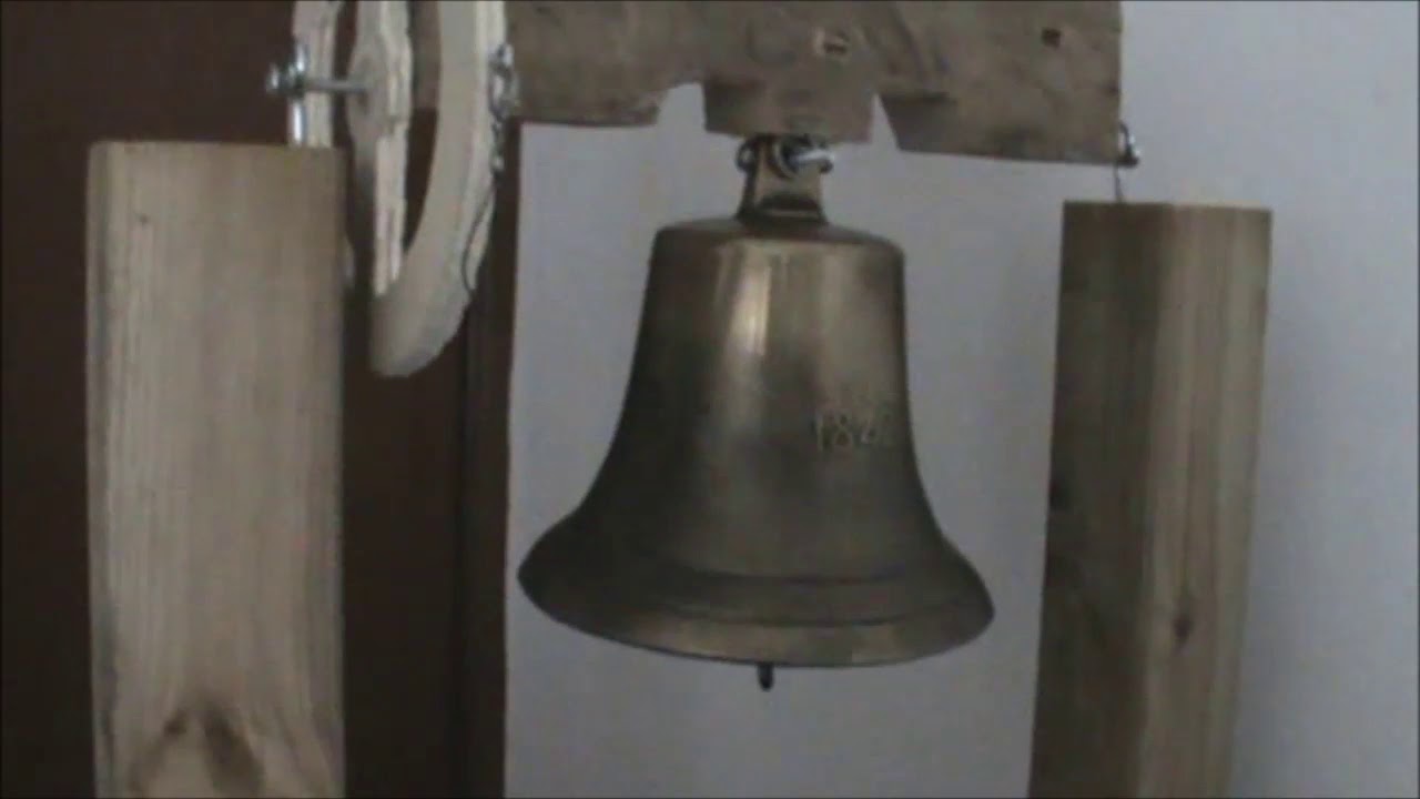 La mia campana personali di Agnone 2019 - secondo restauro al ceppo