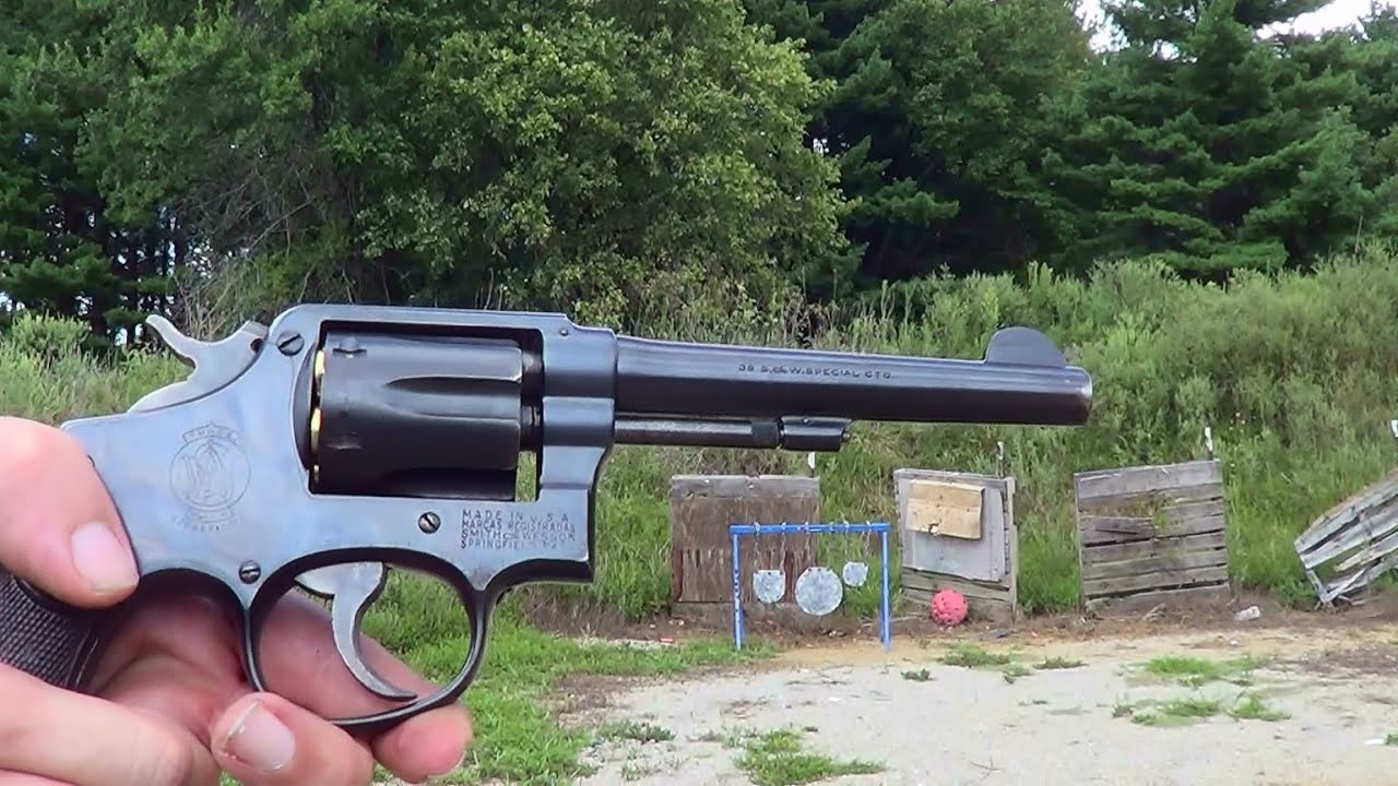 S&W Post War M&P 38 Special Revolver
