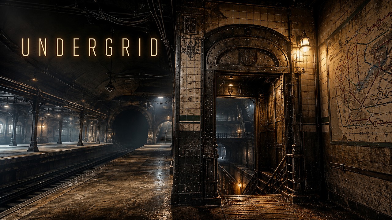 UNDERGRID &mdash; Dark Ambient Music for Worldbuilding, Writing & Deep Focus | 3 Hours