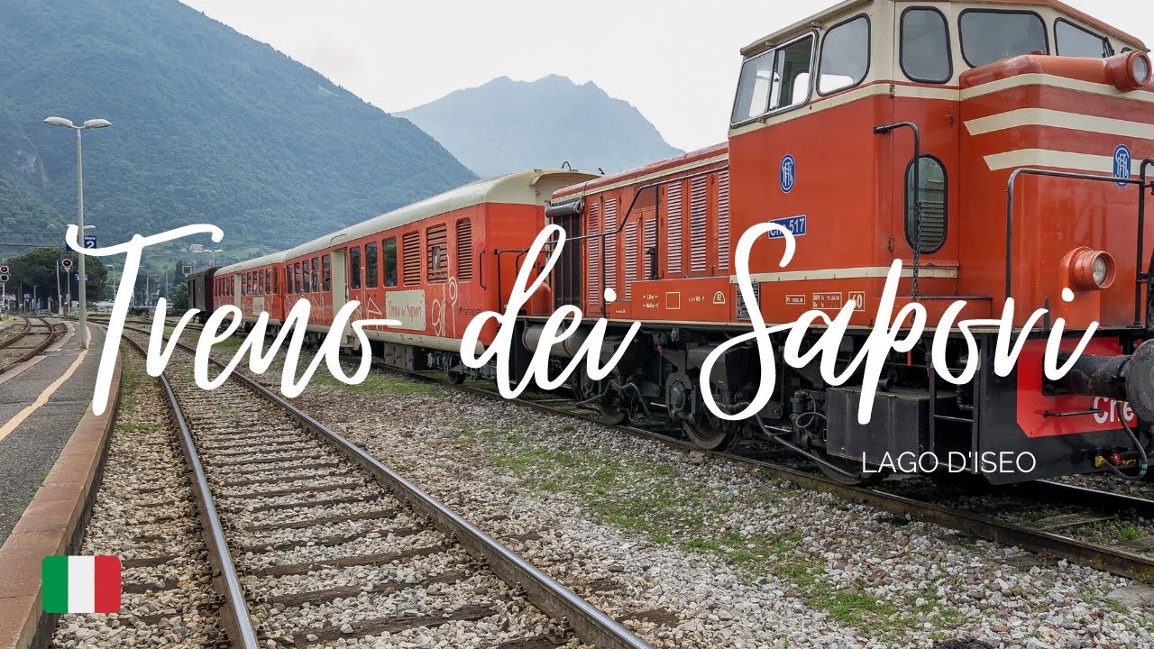 Alla scoperta del Lago di Iseo con il Treno dei Sapori [ENG Subs]
