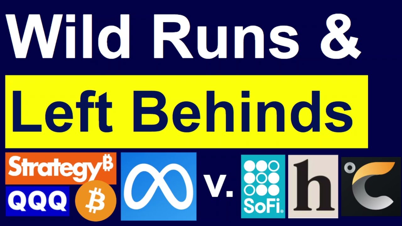 Wild Runs & Stocks Left Behind: QQQ, MSTR, STRC, BTC, META vs. HIMS, SOFI, CELH&mdash;Still Cheap?