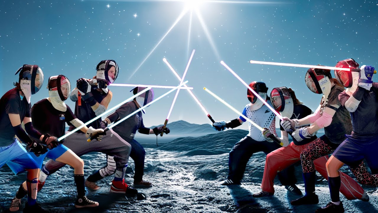Lightsaber Fencing & Lessons 3/12