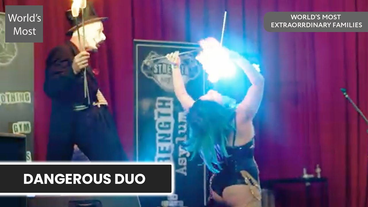 This Dad and Daughter Duo Have Some Dangerous Party Tricks | World's Most Extraordinary Families