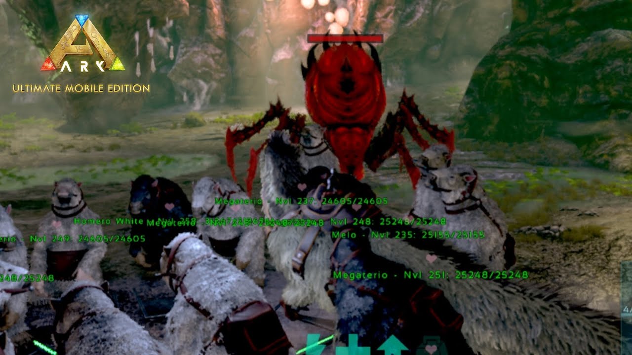 #20 INTENTAMOS LA ARAÑA EN ALFA Y TAMEO DE UN ..........#arkmobile #arksurvivalevolvedmobile 