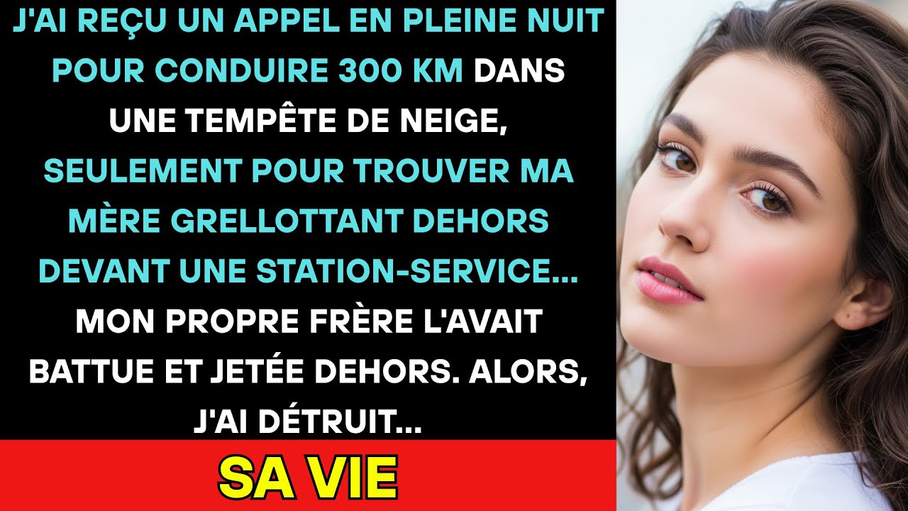 J’ai Conduit 300 Km Dans La Tempête Pour Sauver Ma Mère, Battue Et Laissée Pour Morte...