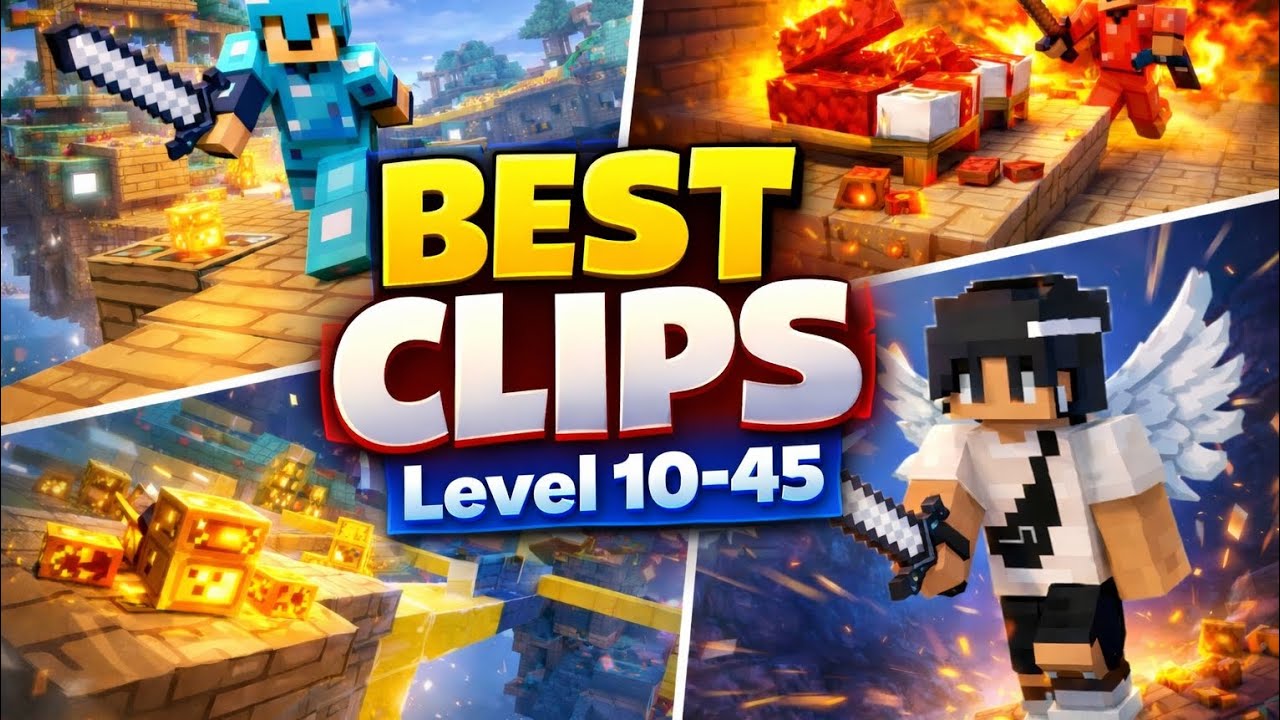 My best Bedwars Clips (Level 10-45)