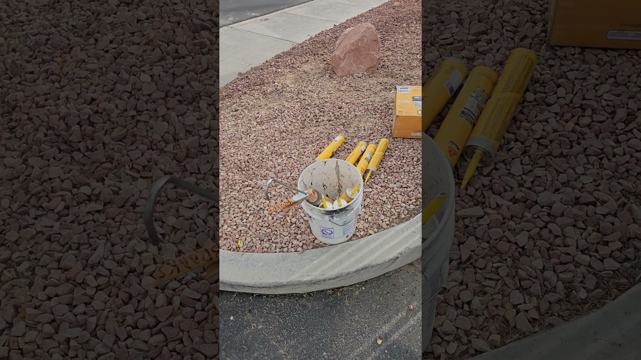 Automatic gate in ground loop sealing and backer rod