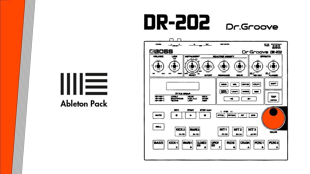 Ableton Pack | Boss DR-202 Dr. Groove